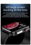  E86 Smart Watch ECG PPG Smartwatch 1.7inch HD Screen IP68 Fitness Tracker Temperature Sport For Men's Women Mart Lion - Mart Lion