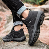 Hiking Boots Men's Summer Winter Non Slip Ankle Boot Sport  Autumn Hiking Shoes Mountain Outdoor Sneakers 13 Mart Lion   
