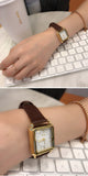 Watches 'Women's Watch Strap Small Red Square Shape Table Temperament Small Dial Waterproof Quartz Mart Lion - Mart Lion