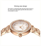 Trend Women Watch Waterproof Quartz Bracelet Watch Student Diamond Inlaid Mart Lion   