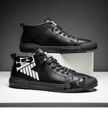 Hot Superstar Sport Shoes Men's Casual Shoes High top Luxury Comfort Leather Skateboard Sneakers Zapatillas Mart Lion   