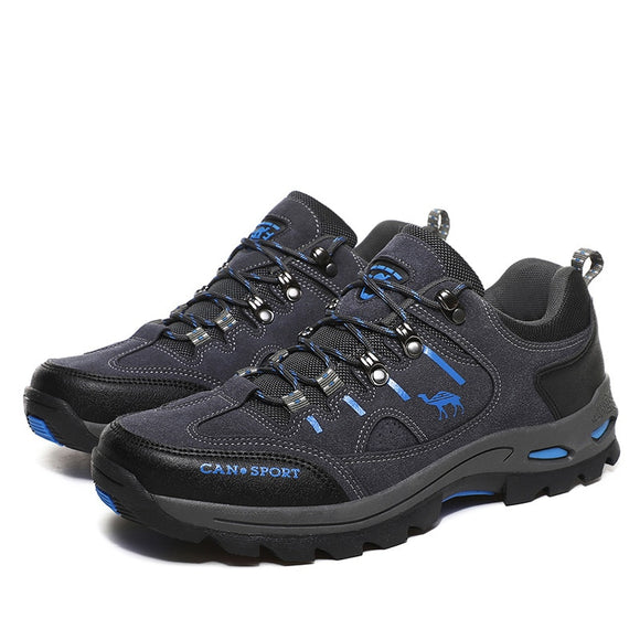 Green Men's Trekking Shoes Outdoor Sport Hiking Mountain Boots Sneakers Waterproof Rock Climbing Mart Lion gray9626 39 
