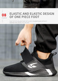 Casual Sports Lightweight Breathable Safety Shoes Men's Work Women Protection Boots Mart Lion   