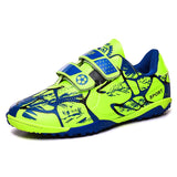 Outdoor Sneakers for Teens Blue Spike Football Shoes for Children Non-Slip Training SoccerKids Boys Botas Futbo Mart Lion Green 166 1 28 