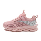 Sport Girls Sneakers Children Casual Shoes For Kids Sneakers Breathable Mesh Running Footwear Trainers Mart Lion Pink 26 