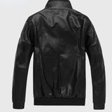 Men's Leather Clothing  Trade Clothing  Slim Locomotive jacket Outer Wear Clothing Garment