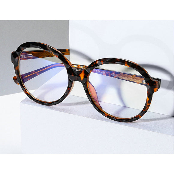 round Progressive Multifocal Reading Glasses Men's Women Anti Blue Light Eyeglasses Near Far Sight Diopter 1.0 1.5  NX Mart Lion   