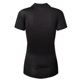 jeansian Wome Casual Designer Short Sleeve T-Shirt Golf Tennis Badminton Black Mart Lion   