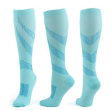 Varicose Veins Socks Compression Stockings Nurse Sports Cycling Socks for Diabetics Running Gift for Men Diabetes Nature Hiking Mart Lion 17 S M 
