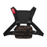 Chest Rig Men's Bag Casual Function Outdoor Style Chest Bag Small Tactical Vest Bags Streetwear For Male Waist Bags Kanye Mart Lion   