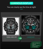Military Men Digital Watches Waterproof Sports Wristwatches Quartz Watch Male Clock Relogio Masculino Mart Lion   