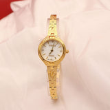 Gold Placer Vintage Ladies Gold Watch Vintage Waterproof Exquisite INS Style Movement Mart Lion 6203LB  
