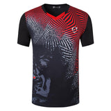 Jeansian Men's T-Shirt Sport Short Sleeve Dry Fit Running Fitness Workout Black Mart Lion LSL253-Black US S China