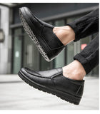 Genuine Leather Shoes Men's Loafers Soft Men's Shoes Flat Casual Footwear Male Shoes A2707 Mart Lion   