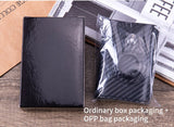  Rfid Card Holder Men's Wallets Money Bag Male Black Short Purse Small Leather Slim Mini For Airtag Air Tag Mart Lion - Mart Lion