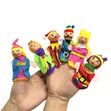 Finger Puppets Animals Dolls Family Educational Cartoon Mermaid Hand Stuffed Puppets Theater Plush Mart Lion   