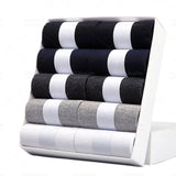 Men Cotton Socks Black Soft Breathable Summer Winter Mart Lion 10Pairs Each Color China EU 38-44(US 6-10)