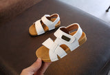Summer Children Sandals Boys Shoes for Kids Toddler Soft Anti-slip Beach Baby Girls PU Leather Casual Flat Mart Lion   