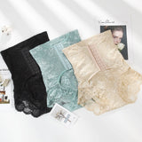 High Waist Control Panties Slimming Underwear Waist Tightener Postpartum Girdle Colombian Shapewear Lace Lingerie Body Shapers Mart Lion   
