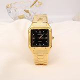 Sand Gold Watch 24 Gold Diamond Inlaid Waterproof Movement Indelible Ins Style Gold Mart Lion 6306G-A05  