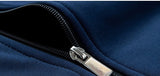 Men's Sets Sporting Suit Warm Embroidery Zipper Sweatshirt +Sweatpants Men's Clothing 2 Pieces Sets Slim Tracksuit Mart Lion   