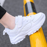 Sport Children Shoes For Kids Sneakers Boys Casual Girls Sneakers White Leather Running Footwear School Trainers Mart Lion   