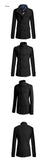 Men's Wool Overcoat Long Suit Woolen Windbreaker Coat Outer Casual Wear Clothing Mart Lion   