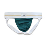 Man's Underwear Gay Thong Breathable Cotton Men's Underpants Lingerie Tanga Hombre Jockstrap Cueca Simple Mart Lion Green M 