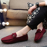 Men's Casual Shoes Shoes Breathable Men's Loafers Moccasins Slip on Flats Male Driving Shoes Stylish Footwear Mart Lion   