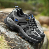 Men's Hiking Shoes Women Warm Fur Sneakers Lace Up Plush Summer Boys Walking Adult Outdoor Footwear Winter Mart Lion   