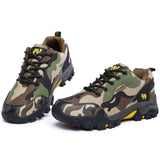Camouflage Outdoor Camouflage Shoes Men's Summer Couple Flat Soft Hiking Shoes Women Trail Running Shoes Army Green Winter Mart Lion   