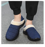 Winter Plush Shoes Indoor Walking Men Women Unisex  Waterproof Snow Cotton Slippers Warm Soft Rubber Platform Mart Lion   