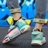 Designer Chunky Sneakers Men's High top Superstar Sports Shoes Hip-hop Stitch Breathable Platform Men's Trainers Mart Lion   
