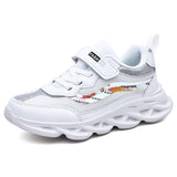 Sport Girls Sneakers Children Casual Shoes For Kids Sneakers Breathable Mesh Running Footwear Trainers Mart Lion White 26 