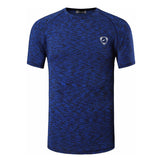 jeansian Sport Tee Shirt Running Gym Fitness Workout Football Short Sleeve Dry Fit Black Mart Lion   