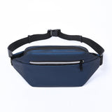 Men's Fanny Pack Chest Bags Belt Pack nylon Waterproof Outdoor Waist Crossbody Messenger Hip Waist Packs Mart Lion Blue Waist Bag  