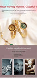 INS Retro Women Quartz Watch with Niche Fashion and Leisure Chic Emerald Watch for Women Mart Lion   