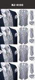 Men's Vest Tie Set Classic Wedding Paisley Black Gold Paisley Tuxedo Suit Vest Formal Dress Male Mart Lion   
