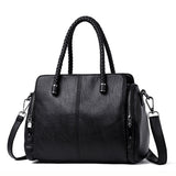 Tote Bag Leather Luxury Handbags Women Designer ladies Crossbody Mart Lion BLACK China 