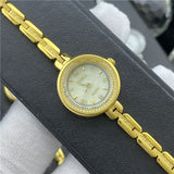  24K Thick Plated Adornment Alluvial Gold Watch Chain Is To Restore Ancient Ways Ms Temperament  gold Watch Quartz  Buckle Mart Lion - Mart Lion