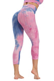 Women Gym Leggings Printed Sports Leggings High Waist Push Up Fitness Pants Elastic Energy Sportswear Mart Lion   