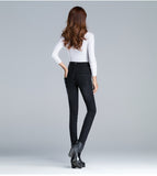 Jeans Women's Elastic High Waist Stretch Hip Slim Skinny Pencil Pants Female Denim Trousers Mart Lion   
