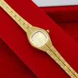 24 K Thick Alluvial Gold Plating Decorations Watches The Retro Chain Ladies Watch Gold Women Buckle Mart Lion   