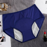 Menstrual Panties Women Pants Leak Proof Incontinence Underwear Period Proof Briefs Mart Lion dark blue L China|1pc
