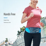 W8102 Lightweight Slim Running Waist Bag Belt Hydration Fanny Pack For Jogging Fitness Gym Hiking Mart Lion   
