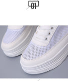 Akexiya Women Summer Slippers Hollow Breathable Thick Bottom Casual Half Slippers Lazy Shoes Little White Mart Lion   