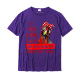 Women's Funny I May Look Calm But In My Head Pecked You 3 Times T-Shirt Coming Men's Cotton Tops T Shirt Summer Mart Lion purple XS 