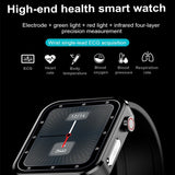  E86 Smart Watch ECG PPG Smartwatch 1.7inch HD Screen IP68 Fitness Tracker Temperature Sport For Men's Women Mart Lion - Mart Lion