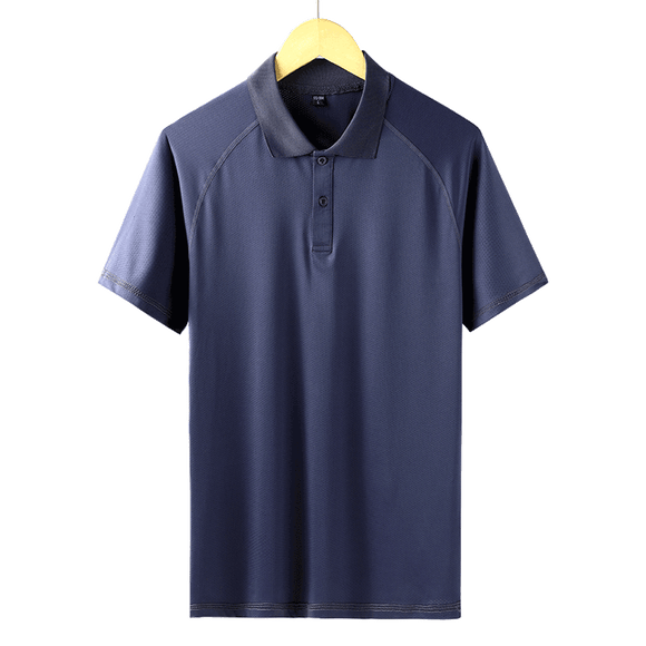 Newest Polo Shirt Soild Short Sleeve Summer Cool Shirt Slim Polo Shirt Men's Thin Shirt Streetwear Tops Clothes Mart Lion   
