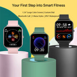 Smart Watch Men's Women Heart Rate Fitness Tracker Bracelet Watch Bluetooth Call Waterproof Sport Smartwatch For Android IOS Mart Lion   